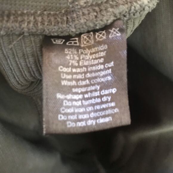 Alphalete Seamless Green Leggings Women's Size Medium - Picture 9 of 10